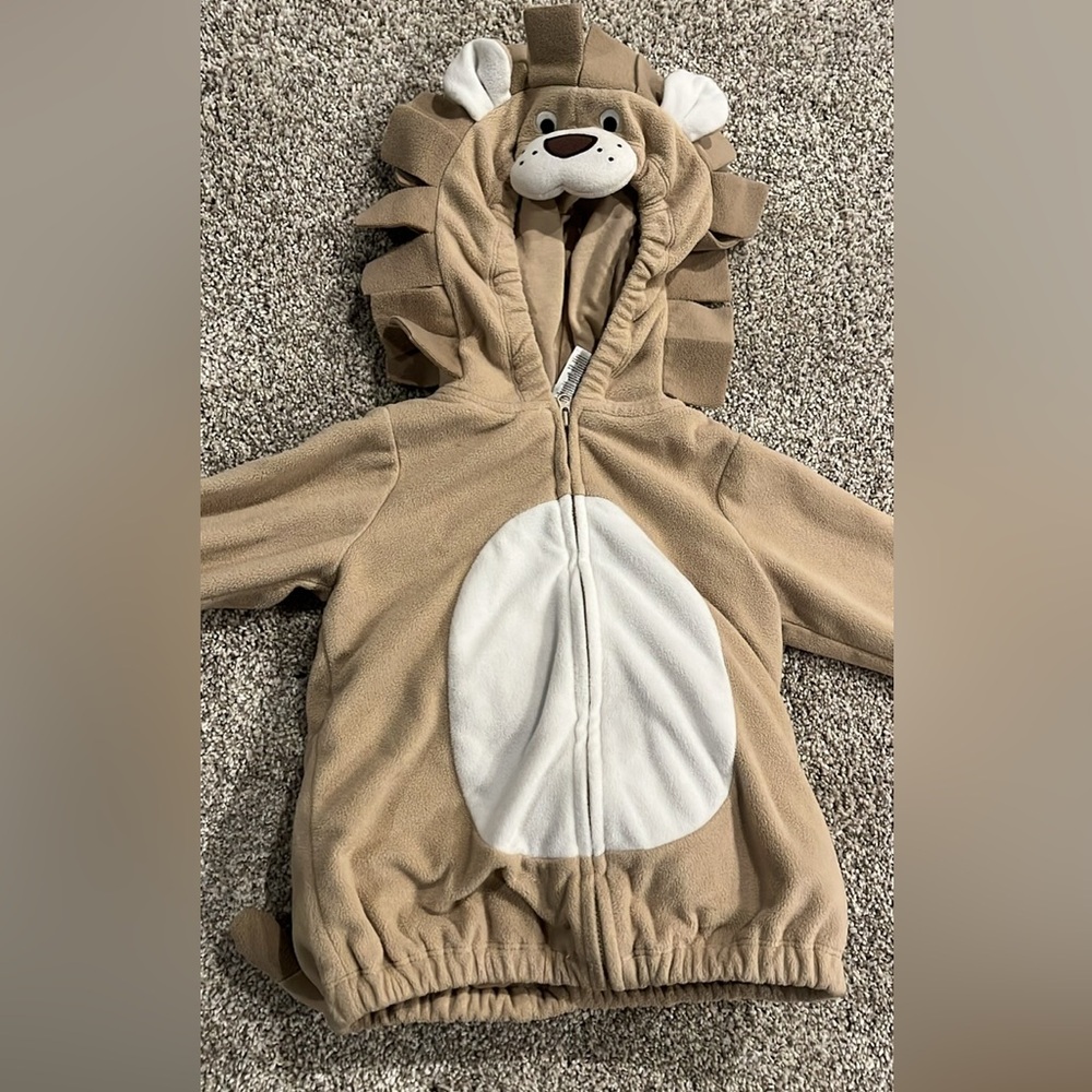 Lion costume 24 months Carters